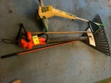 Black and Decker Blower, Weed Eater, and Rake