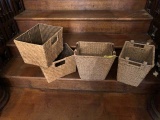 Four 12x9 Grass Baskets