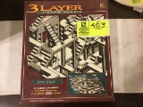 3 Layer Jigsaw Puzzle, with 3D Plastic Pieces