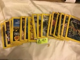 Eighteen National Geographic Magazines; includes 1978, 1979, 1987, 1980, 1984, 1988