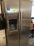 Samsung side-by-side refrigerator with ice & water in the door