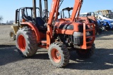 KUBOTA L3130 4X4 W/LA 723 LDR, BUCKET & ROPS-1779 HRS(HRS NOT GUARANTEED)