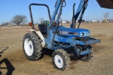 FORD 1620 ROPS 4WD W/ 7102 LDR BUCKET HST TRANS WEAK ENGINE