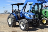 NH WORKMASTER 70 CANOPY 4WD W/ 621TL LDR 207HRS (WE DO NOT GUARANTEE HOURS)