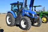 NH T4.110 C/A 4WD W/ 665TL LDR BUCKET 525HRS (WE DO NOT GUARANTEE HOURS)