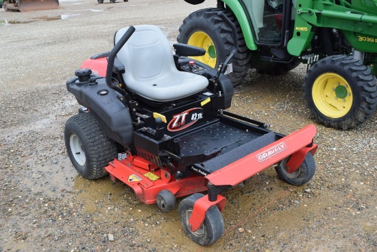 GRAVELY ZT42XL 42IN ZERO TURN MOWER 142HRS (WE DO NOT GUARANTEE HOURS)