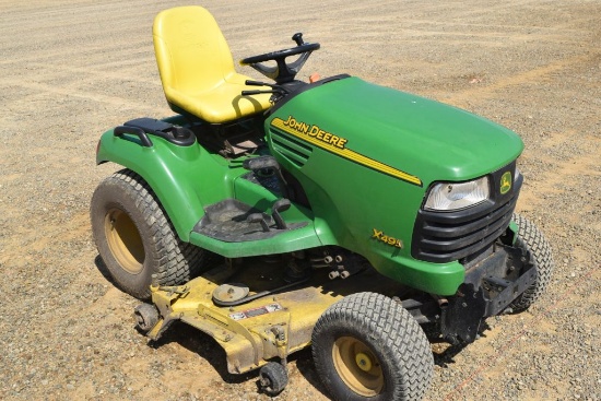 JD X495 RIDING MOWER