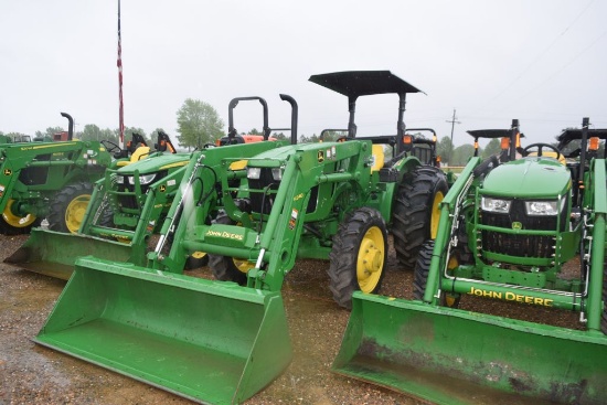 JD 5055E CANOPY 4WD W/ LDR UCKET
