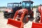 KUBOTA B2650 4WD C/A W/ LDR AND BUCKET