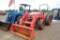 KUBOTA MX5800 4WD ROPS W/ LDR AND BUCKET 998HRS. WE DO NOT GAURANTEE HOURS