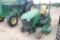 JD 1025R ROPS 4WD W/ BELLY MOWER