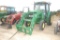 JD 6320 2WD C/A W/ LDR AND HAY SPEAR