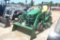 JD 1025R 4WD ROPS W/ LDR AND BUCKET AND BELLY MOWER
