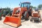 KUBOTA M8540 4WD C/A W/ LDR AND BUCKET