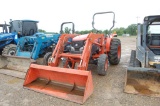 KUBOTA  4740 4WD ROPS W/ LDR AND BUCKET