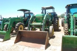 JD 4230 2WD CANOPY W/ KOYKER 310 LDR AND BUCKET 6674HRS. WE DO NOT GAURANTEE HOURS