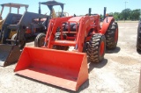 KUBOTA M5600SU 4WD ROPS W/ LDR AND BUCKET 141HRS. WE DO NOT GAURANTEE HOURS
