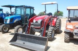 MF 2706E 4WD CANOPY W/ LDR AND BUCKET