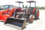 KUBOTA M5700 2WD CANOPY W/ LDR AND BUCKET