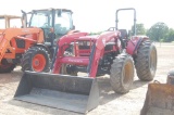 MAHINDRA 6075 ROPS 4WD W/ LDR BUCKET