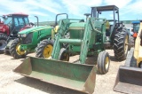 JD 4240 4 POST CANOPY 2WD W/ LDR AND BUCKET