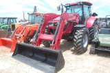MAHINDRA 9125P 4WD C/A W/ LDR AND BUCKET 80HRS. WE DO NOT GAURANTEE HOURS
