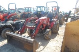 TYM T264 4WD ROPS W/ LDR AND BUCKET AND BACK HOE ATTACHMENT