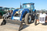 NH TS115A 4WD C/A W/ LDR AND BUCKET