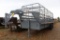20' GOOSENECK STOCK TRAILER NO TITLE