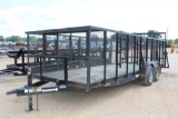 DIAMOND T TRAILER 2015 20FT BUMPER PULL5FWV52020FR018231