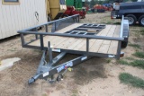 2024 TEXAS BRAGG 14FT BP TRAILER W/ MSO