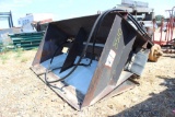 SIDE SHOOTER SKIDSTEER BUCKET