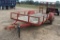 12FT BUMPER PULL TRAILER (NO TITLE)