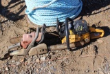 2 CHAIN SAWS