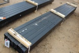 NEW 7' SQ. STEEL FENCE POST 12CT