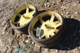 2 JD PLANTER PRESS WHEELS