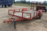 12FT BUMPER PULL TRAILER (NO TITLE)