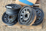 4 TRAILER RIMS