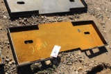 SKID STEER ATTACHMENT BLANKS