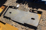 SKIDSTEER ATTACHMENT BLANK