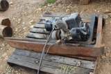 PALLET FORKS,WENCH, MOTOR