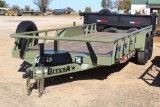 2024 GITESA 18' BUMPER PULL TRAILER W/ TITLE