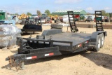 2023 16' TEX FAB CAR HAULER BUMPER PULL TRAILER