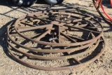 4 METAL WHEELS