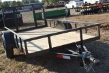 10' BUMPER PULL TRAILER NO TITLE