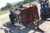3 CUBIC FT MANURE SPREADER W/NEW TIRES