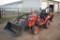 BRANSON 2205H W/ LDR AND BUCKET AND BACKHOE ATTACHMENT 140 HRS. WE DO NOT GUARANTEE HOURS