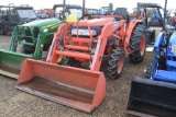 KUBOTA L3010 4WD ROPS W/LDR & BUCKET