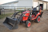 BRANSON 2205H W/ LDR AND BUCKET AND BACKHOE ATTACHMENT 140 HRS. WE DO NOT GUARANTEE HOURS