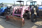 MAHINDRA 4110 4WD ROPS W/ LDR AND BUCKET 2849HRS. WE DO NOT GAURANTEE HOURS